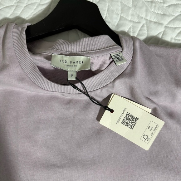 NWT Ted Baker Lavender Maxi Dress size 6=1XL - Picture 11 of 14